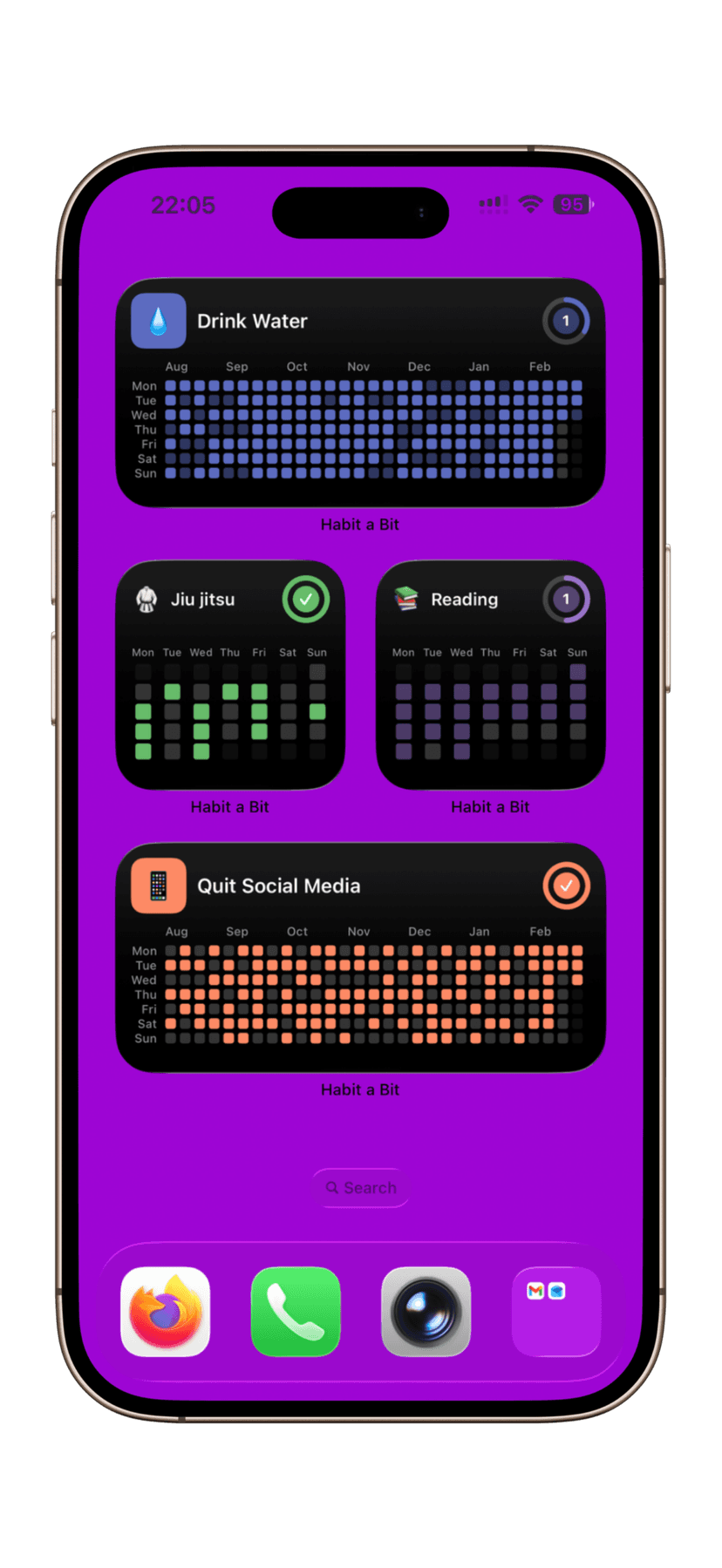 Habit a Bit App Screenshot
